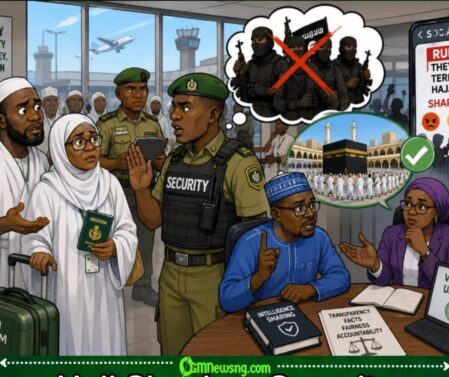 Hajj Return Turn Wahala: Terror Suspects Land, Plenty Questions Still Dey Fly