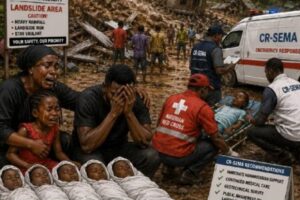 Heavy Rain Turn Ikot Anwatim Upside Down as Landslide Wipe House, Kpai Four Pikin and One Adult for Cross River