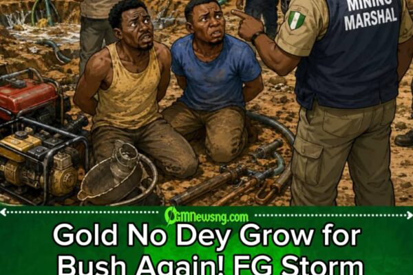 Illegal Mining Don Jam Wall for Osun: FG Carry Two Suspects, Bush Begin Do Overtime!