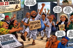 Rivers Jail Delivery: 23 Inmates Collect Freedom As Justice System Open Another Door