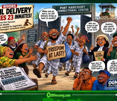 Rivers Jail Delivery: 23 Inmates Collect Freedom As Justice System Open Another Door