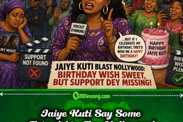 Jaiye Kuti Blast Nollywood: “Birthday Wish Sweet, But Nollywood Support Dey Always Missing?”