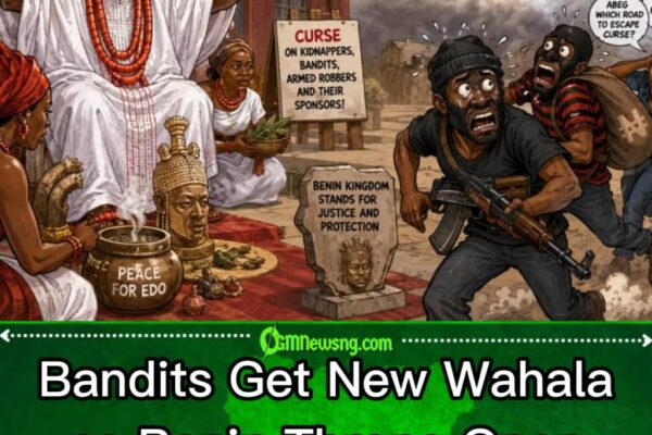 Kidnappers Fit Run From Police, But Benin Monarch Say Ancestors No Dey Miss Address