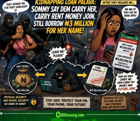 Kidnapping Loan Palava: Sommy Say Dem Carry Her, Carry Rent Money Join, Still Borrow ₦3 Million For Her Name