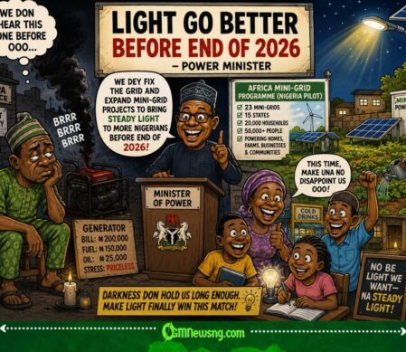 Light Say E Dey Come, Generator Begin Dey Sweat Before End of 2026