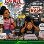 Loan Debt: Flashy Lifestyle Carry ₦1.2 Million Loan Reach ₦9.6 Million, Nigerians Ask Whether Soft Life Get Hidden Tax