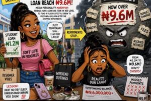 Loan Debt: Flashy Lifestyle Carry ₦1.2 Million Loan Reach ₦9.6 Million, Nigerians Ask Whether Soft Life Get Hidden Tax