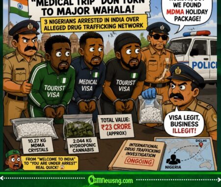 MDMA bust: “Medical Trip” Wey Turn “Major Wahala” as Police Shake International Drug Network for India
