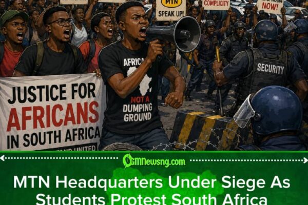 No Be Data We Come Buy!” — Students Reportedly Storm MTN Headquarters Over Xenophobic Attacks