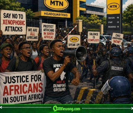 No Be Data We Come Buy!” — Students Reportedly Storm MTN Headquarters Over Xenophobic Attacks