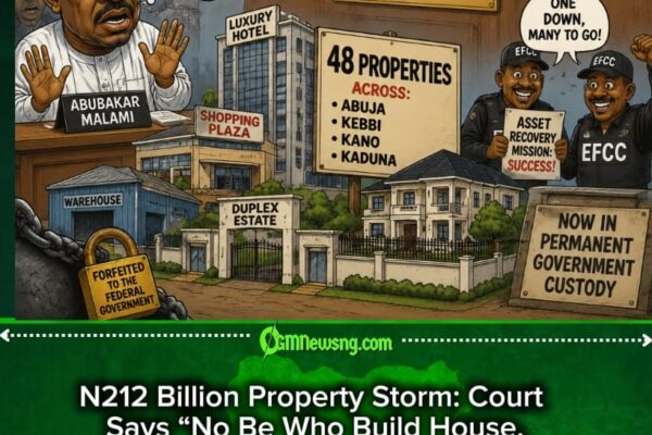 N212 BILLION PROPERTY STORM: Court Sends 48 Luxury Assets Into Permanent Government Custody