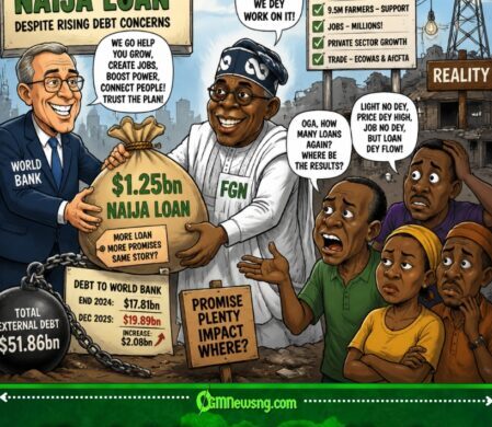 NAIJA Loan Don Turn “Season Movie” as Nigeria Collect Another $1.25bn While Debt Drama No Dey End