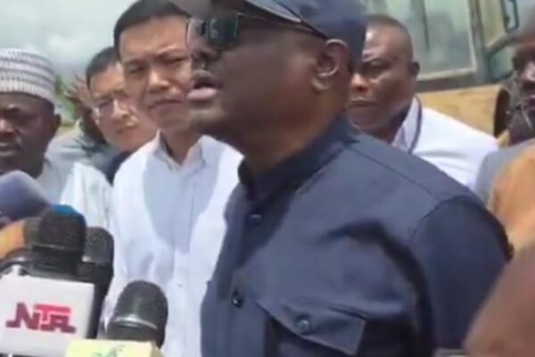 Nyesom Wike’s Abuja Road Inspection Sparks Debate Over FCT Infrastructure Promises