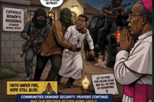 OTUKPO ABDUCTION: Bandits Enter Bishop’s Residence, Seminarian Disappears and Questions Begin