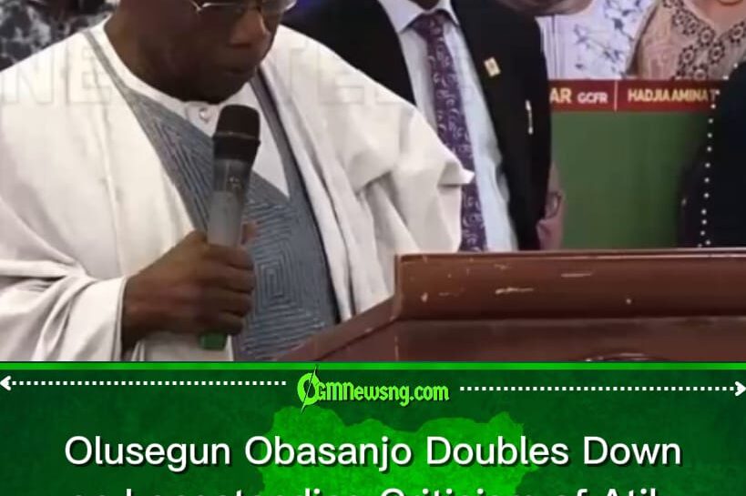 Former President Olusegun Obasanjo: "Everything I Said About Atiku Is True"