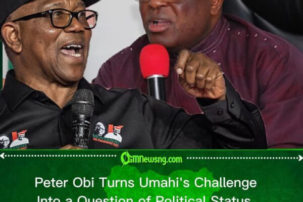 Peter Obi Dismisses Umahi's Debate Challenge With One Sentence