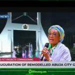 First Lady Oluremi Tinubu Unveils Abuja City Gate as Nigerians Ask if Beautification Matches Daily Realities