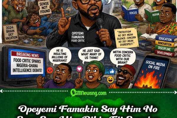 Opeyemi Famakin Say Future Pikin Fit Dey Surrounded By Dullards As Nigeria-Ghana Brain Debate Burst Internet