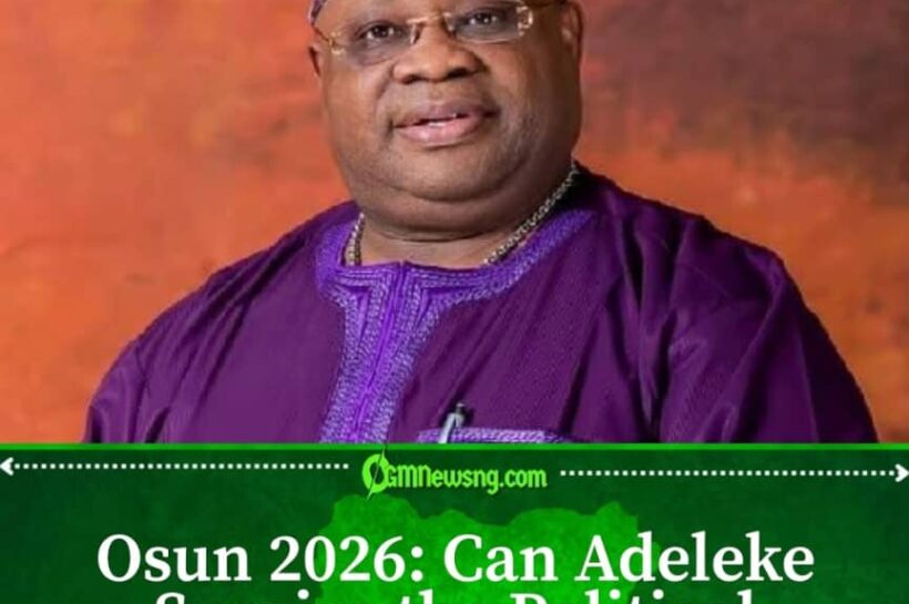 Osun 2026: Adeleke Faces Growing Political Test Ahead of Another Competitive Poll