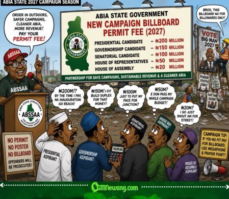 Permit Fee: Abia Billboard Price Make Politicians Check Account Balance Before Campaign Smile