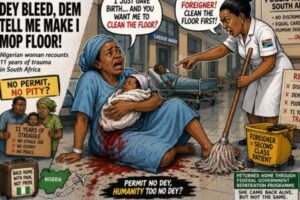 Permit Matter Don Pass Immigration, E Enter Labour Room Too