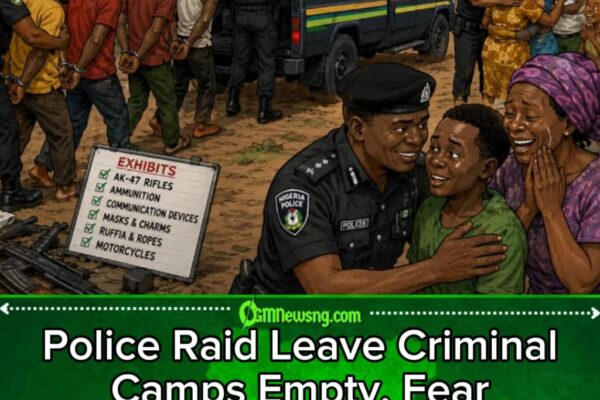 Police Raid Scatter Kidnap Network, Criminals Discover Say Hideout No Be Permanent Address