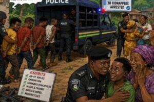 Police Raid Scatter Kidnap Network, Criminals Discover Say Hideout No Be Permanent Address