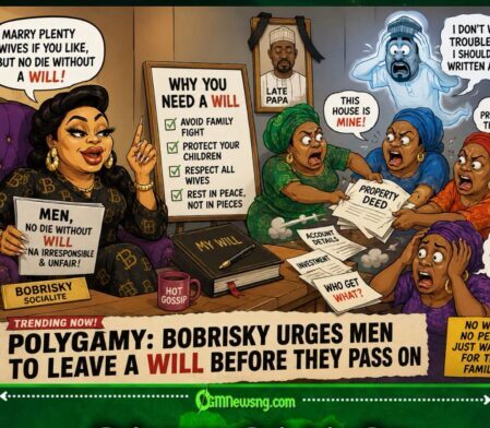 Polygamy: “Marry Plenty Wives If You Like, But No Die Without Will” — Bobrisky Sparks Serious Debate