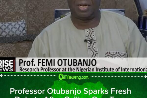 Professor Otubanjo Says One-Term Presidential Agreement Narrative Is “Nothing But Hogwash”