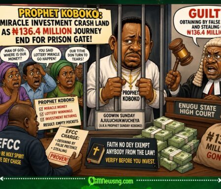 Prophet Koboko: Miracle Investment Crash Land As ₦136.4 Million Journey End For Prison Gate