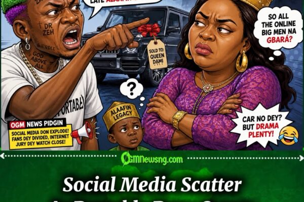 PORTABLE AND QUEEN DAMI: “ALL THE BIG MEN ONLINE NO FIT BUY ONE CAR?” SINGER OPEN ANOTHER CHAPTER OF CELEBRITY WAHALA