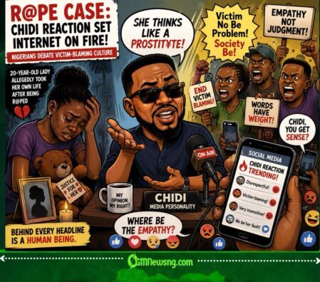 R@pe Case: Chidi Reaction Set Internet On Fire As Nigerians Debate Victim-Blaming Culture