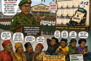 Recruitment Controversy: Army Quota Dey Wait, South East Youths Still Dey Play Hard-to-Get?