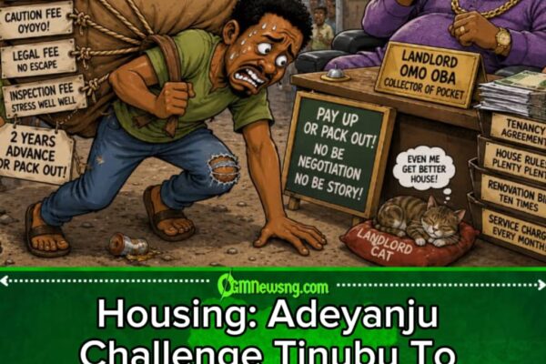 Rent Crisis: "Pay Two Years Advance Or Sleep Outside" — Na New National Anthem?