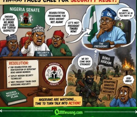 SECURITY RESET: SENATE SHAKES SECURITY TABLE AS TINUBU FACES CALL FOR MAJOR SECURITY RESET