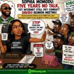SOPHIA MOMODU: Five Years No Talk, Yet Internet Still Dey Conduct Davido Reunion Meeting