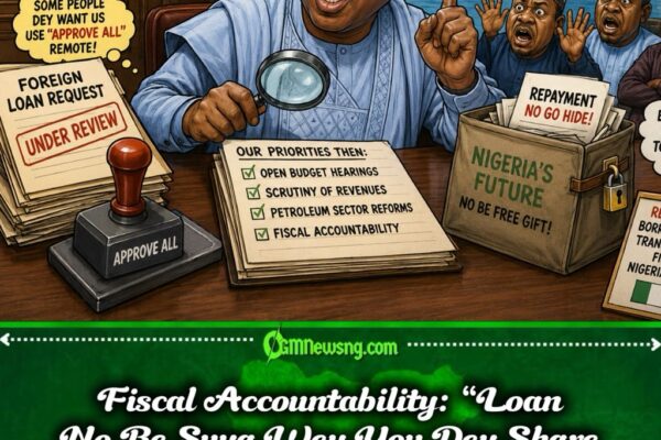Foreign Loans: “Loan No Be Free Awoof” — Saraki Say Senate Bin Dey Ask Questions Wey Some People No Like