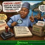 Foreign Loans: “Loan No Be Free Awoof” — Saraki Say Senate Bin Dey Ask Questions Wey Some People No Like