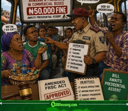 Bus Don Become Quiet Zone?” — Senate Approves ₦50,000 Fine for Hawking and Preaching Inside Commercial Buses