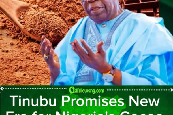 Tinubu Declares Chocolate Independence: Cocoa Beans Told to Stop Travelling Abroad Alone