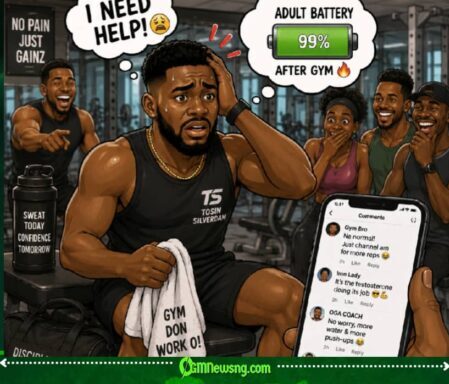 “I Need Help!” — Tosin Silverdam Cry Out as Gym Session Allegedly Wake Up Him ‘Adult Battery’
