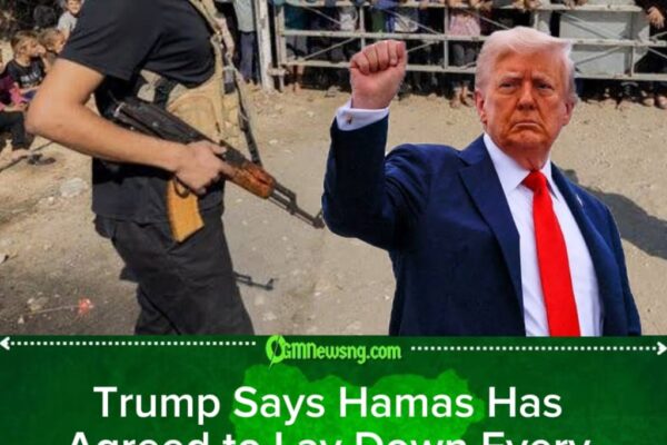 Trump Says Gaza Will Be Led by a New Palestinian Government