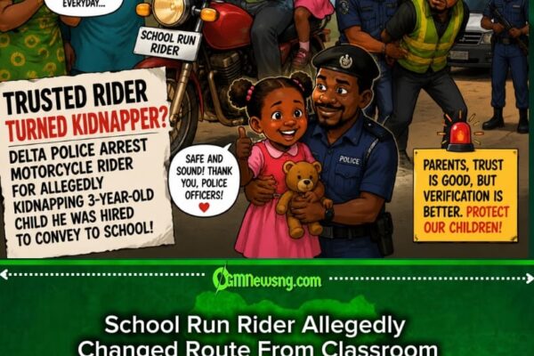 Trusted Rider: School Run Turned Kidnap Business? Delta Rider Lands in Police Net