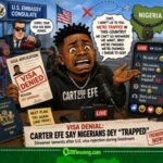 Visa Denial: Carter Efe Say Nigerians Dey “Trapped,” Internet Quickly Turn Embassy Matter To National Comedy Show