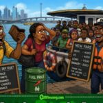 Waterways Fare Don Sail Go Heaven: Boat Don Turn VIP Lounge, Passengers Dey Price Life Jacket Join Transport
