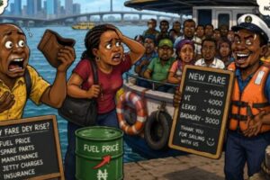 Waterways Fare Don Sail Go Heaven: Boat Don Turn VIP Lounge, Passengers Dey Price Life Jacket Join Transport
