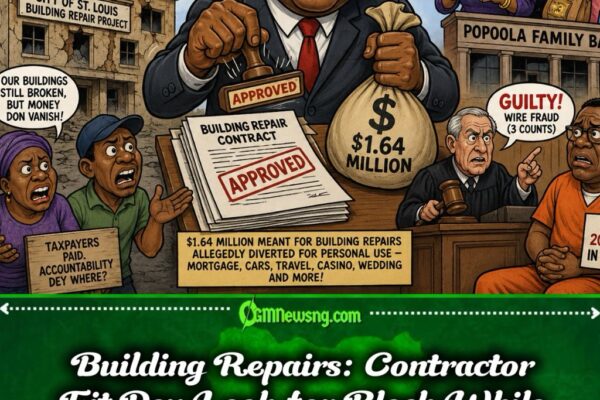 Wire Fraud: Building Money Take Family Shortcut, Old Buildings Still Dey Wait