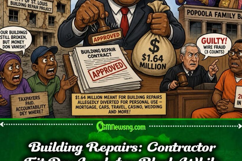 Wire Fraud: Building Money Take Family Shortcut, Old Buildings Still Dey Wait