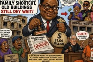 Wire Fraud: Building Money Take Family Shortcut, Old Buildings Still Dey Wait
