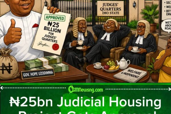 ₦25 Billion Comfort Zone! Uzodimma Build Beta Quarters for Judges, Justice Don Enter Estate?